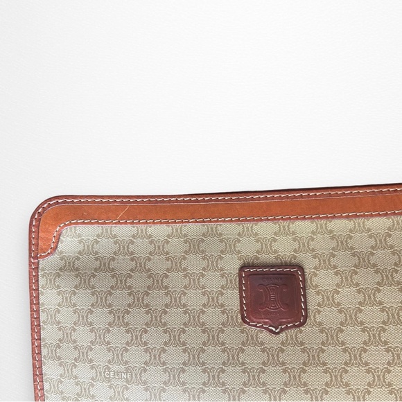 CELINE TRIOMPHE VINTAGE POUCH - Picture 3 of 13